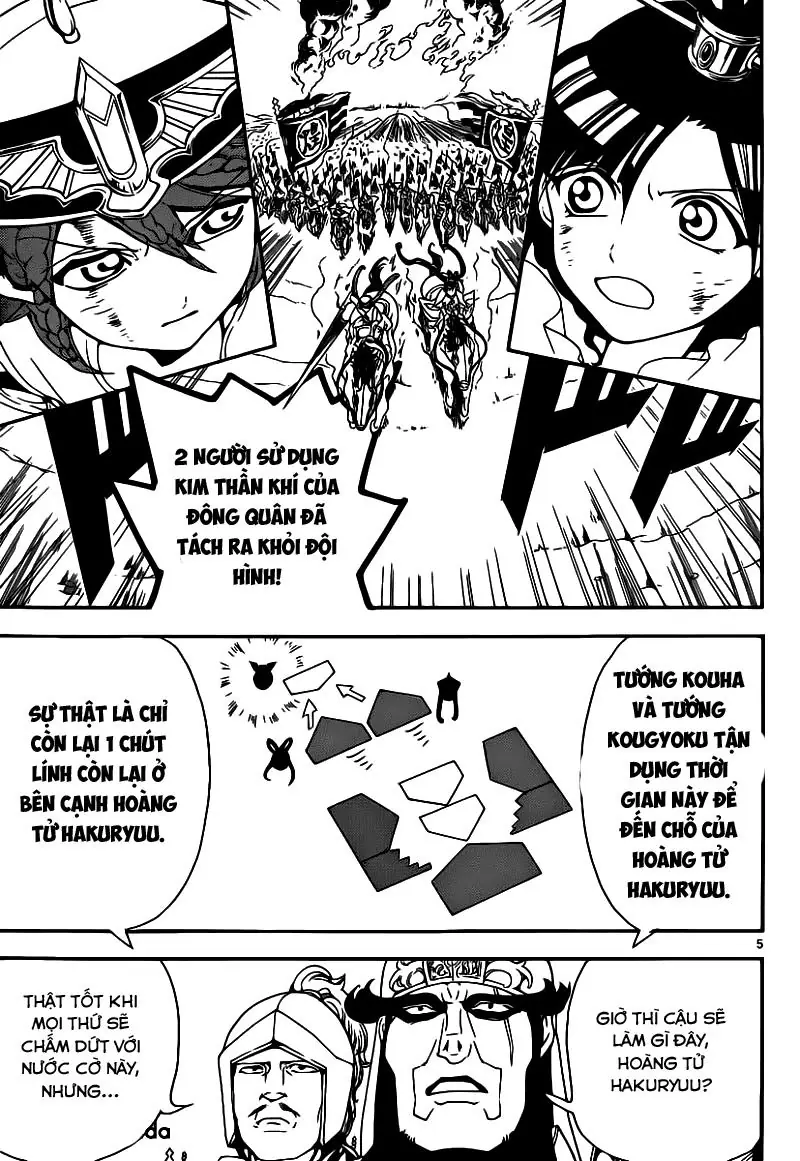 Magi: Bậc Thầy Pháp Thuật Chapter 271 - Trang 6