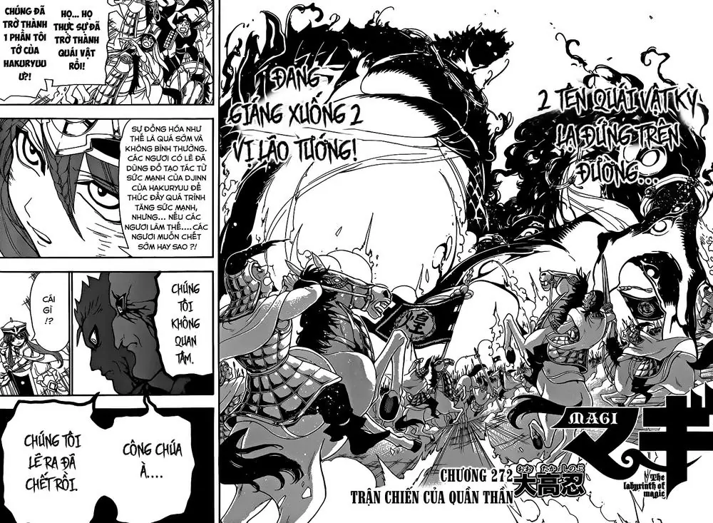 Magi: Bậc Thầy Pháp Thuật Chapter 272 - Trang 3