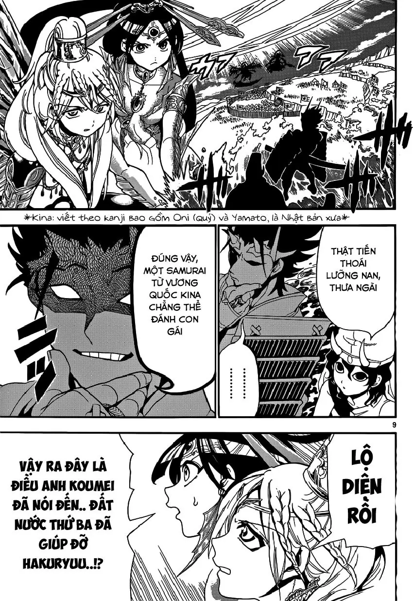 Magi: Bậc Thầy Pháp Thuật Chapter 273 - Trang 11
