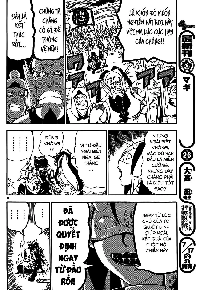 Magi: Bậc Thầy Pháp Thuật Chapter 273 - Trang 8