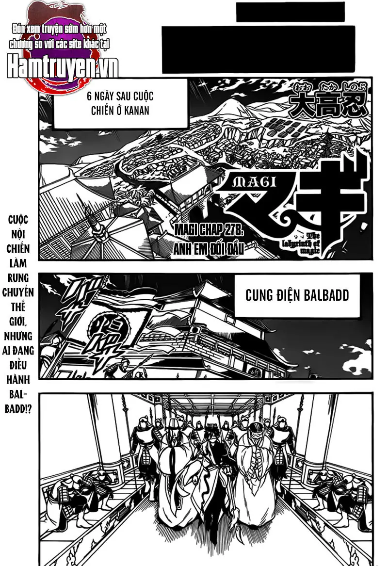 Magi: Bậc Thầy Pháp Thuật Chapter 278 - Trang 3