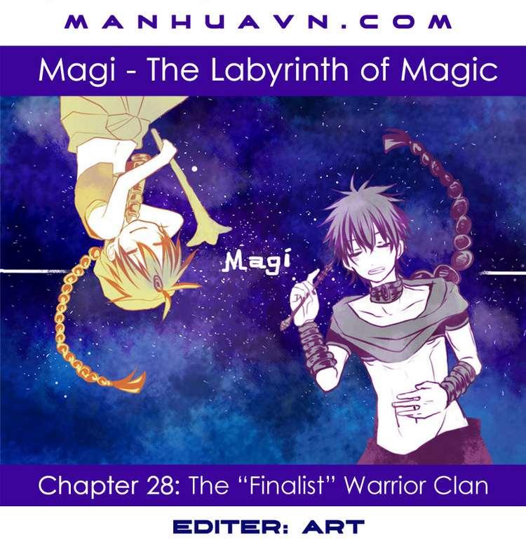 Magi: Bậc Thầy Pháp Thuật Chapter 28 - Trang 23