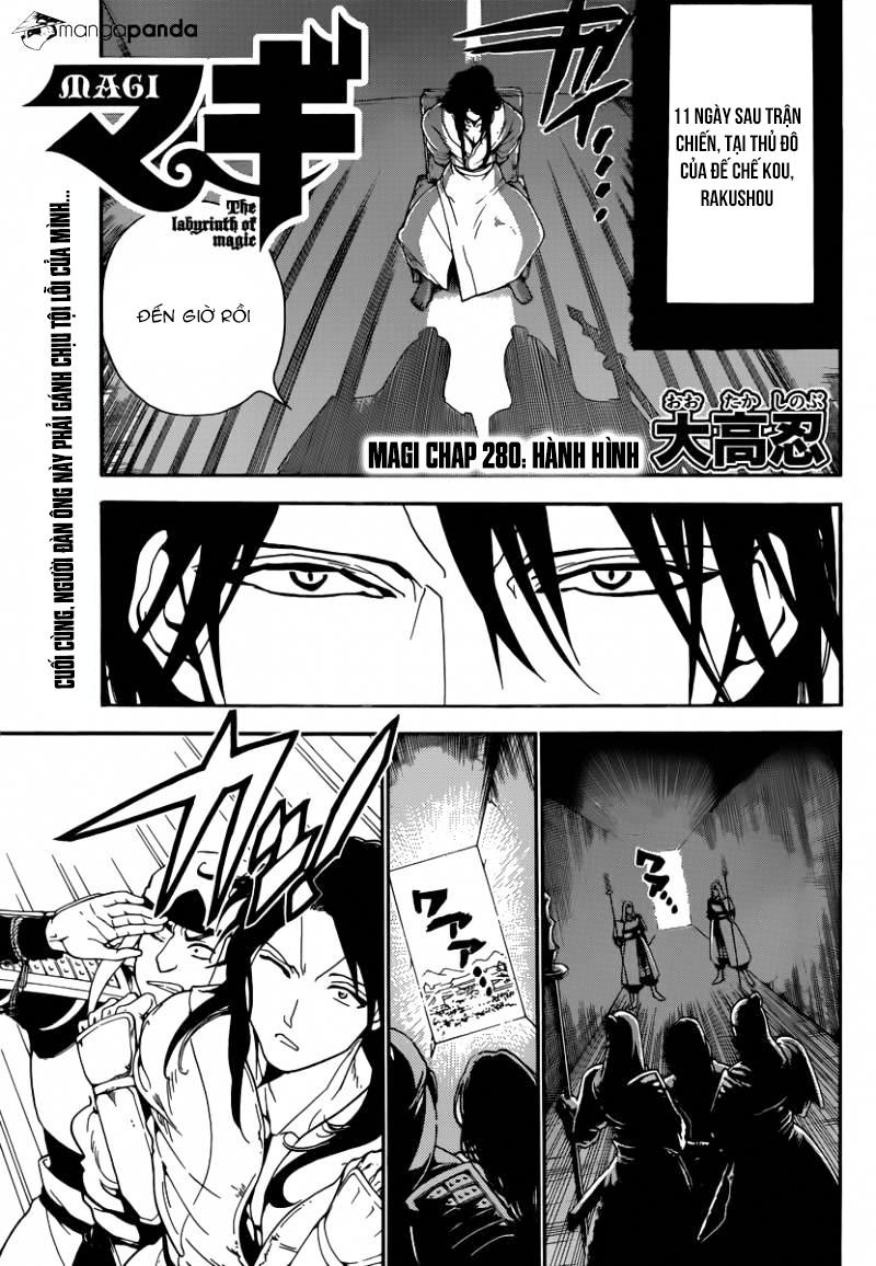 Magi: Bậc Thầy Pháp Thuật Chapter 280 - Trang 3