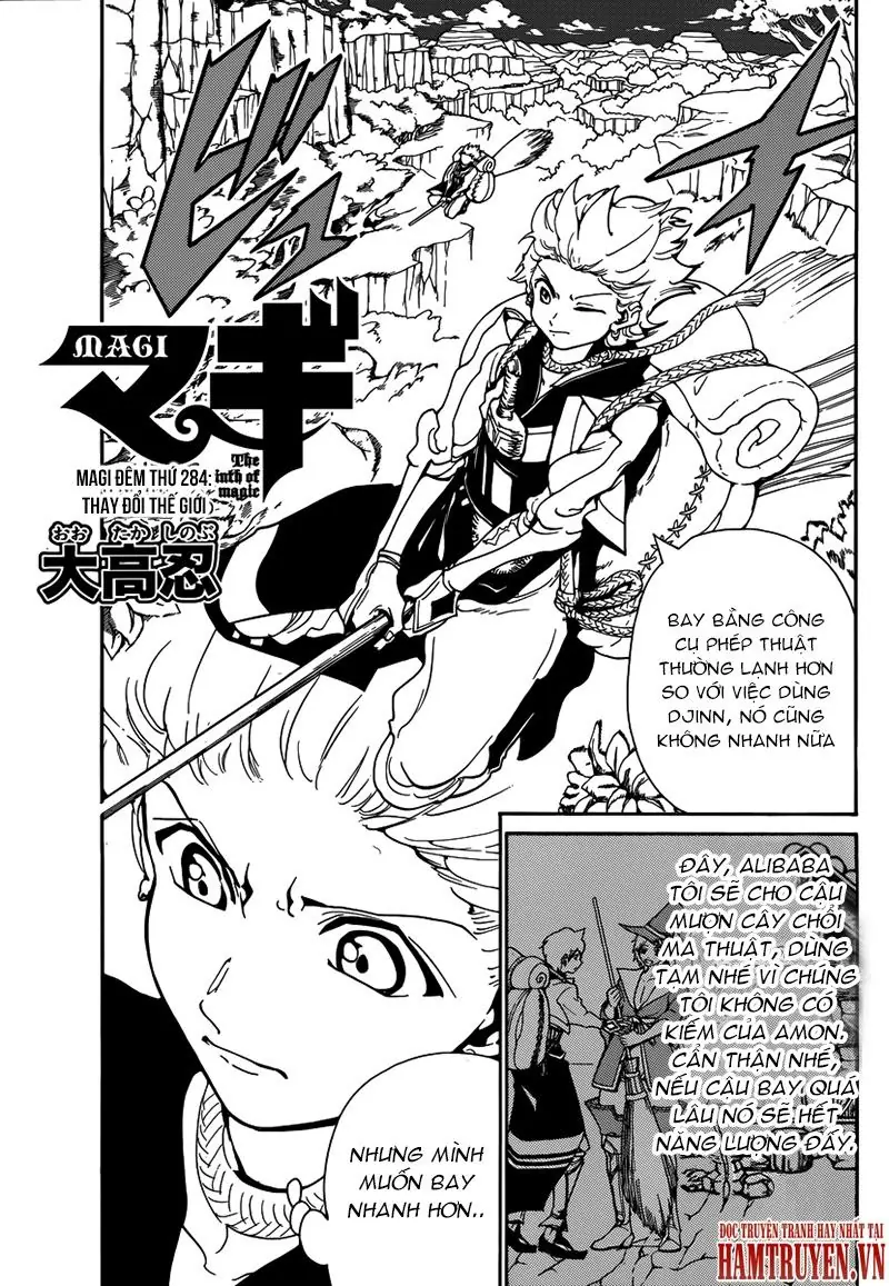 Magi: Bậc Thầy Pháp Thuật Chapter 284 - Trang 3