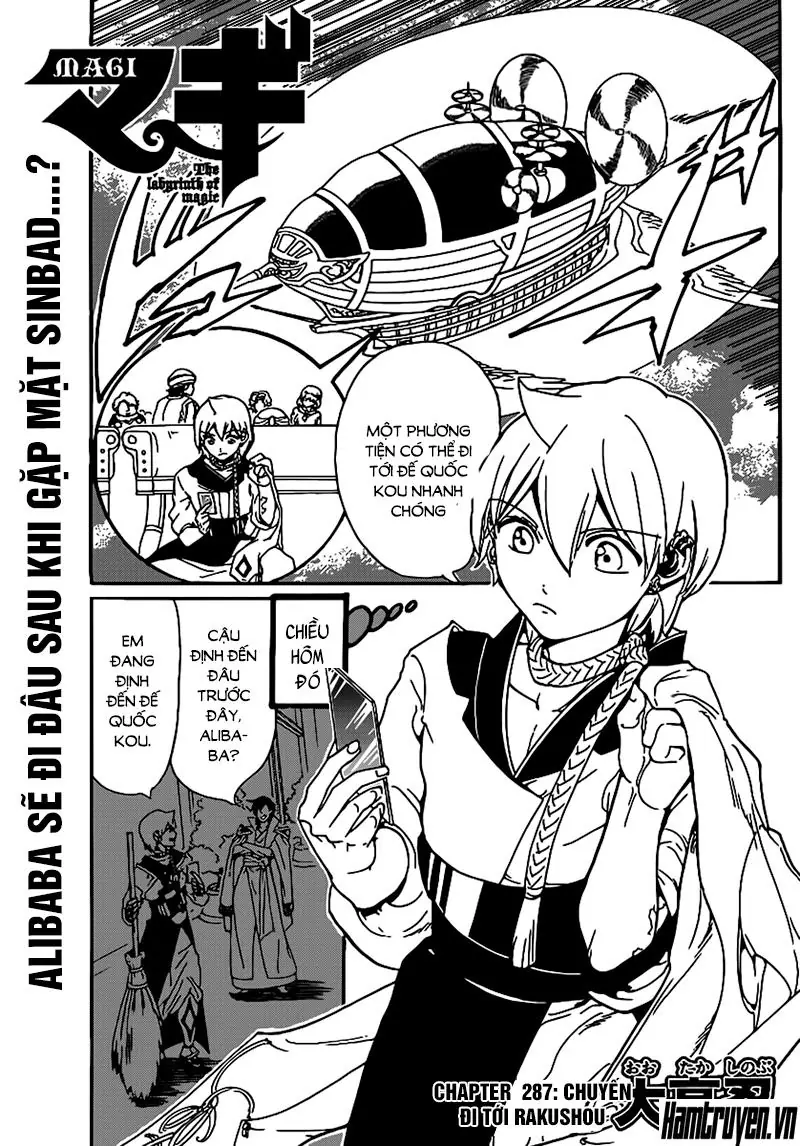 Magi: Bậc Thầy Pháp Thuật Chapter 287 - Trang 3