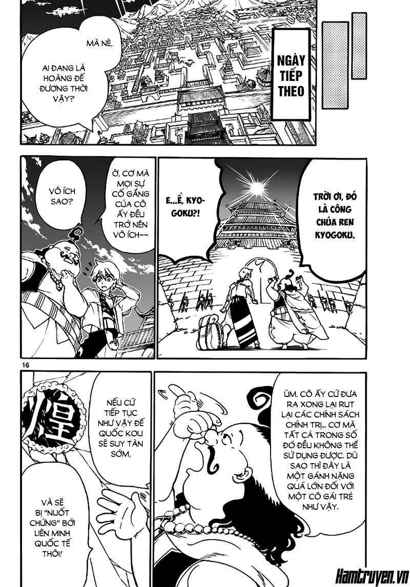 Magi: Bậc Thầy Pháp Thuật Chapter 288 - Trang 16