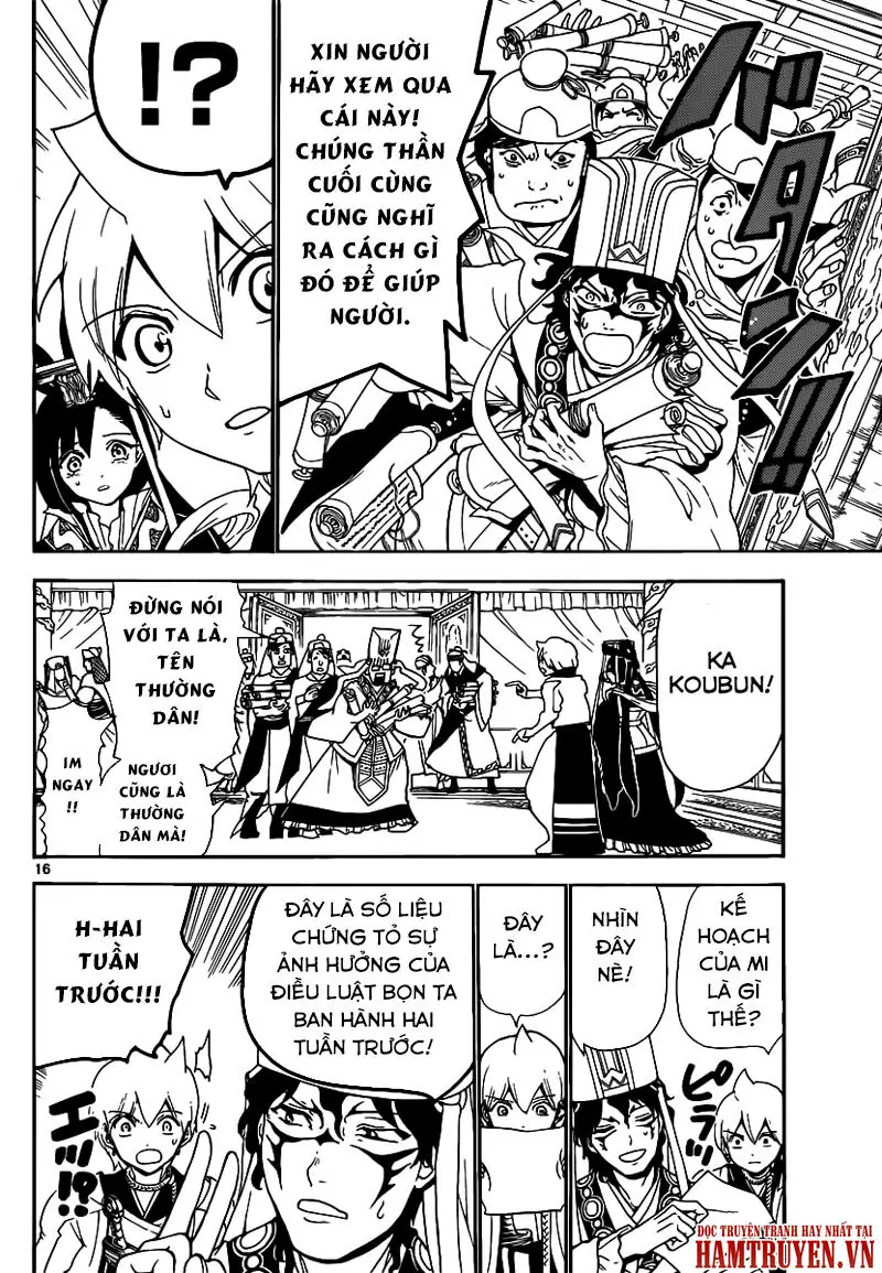Magi: Bậc Thầy Pháp Thuật Chapter 290 - Trang 16