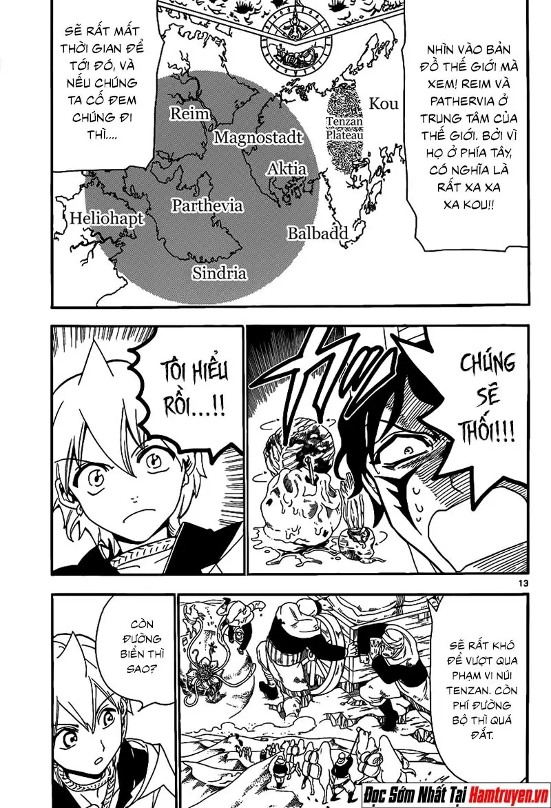 Magi: Bậc Thầy Pháp Thuật Chapter 293 - Trang 12