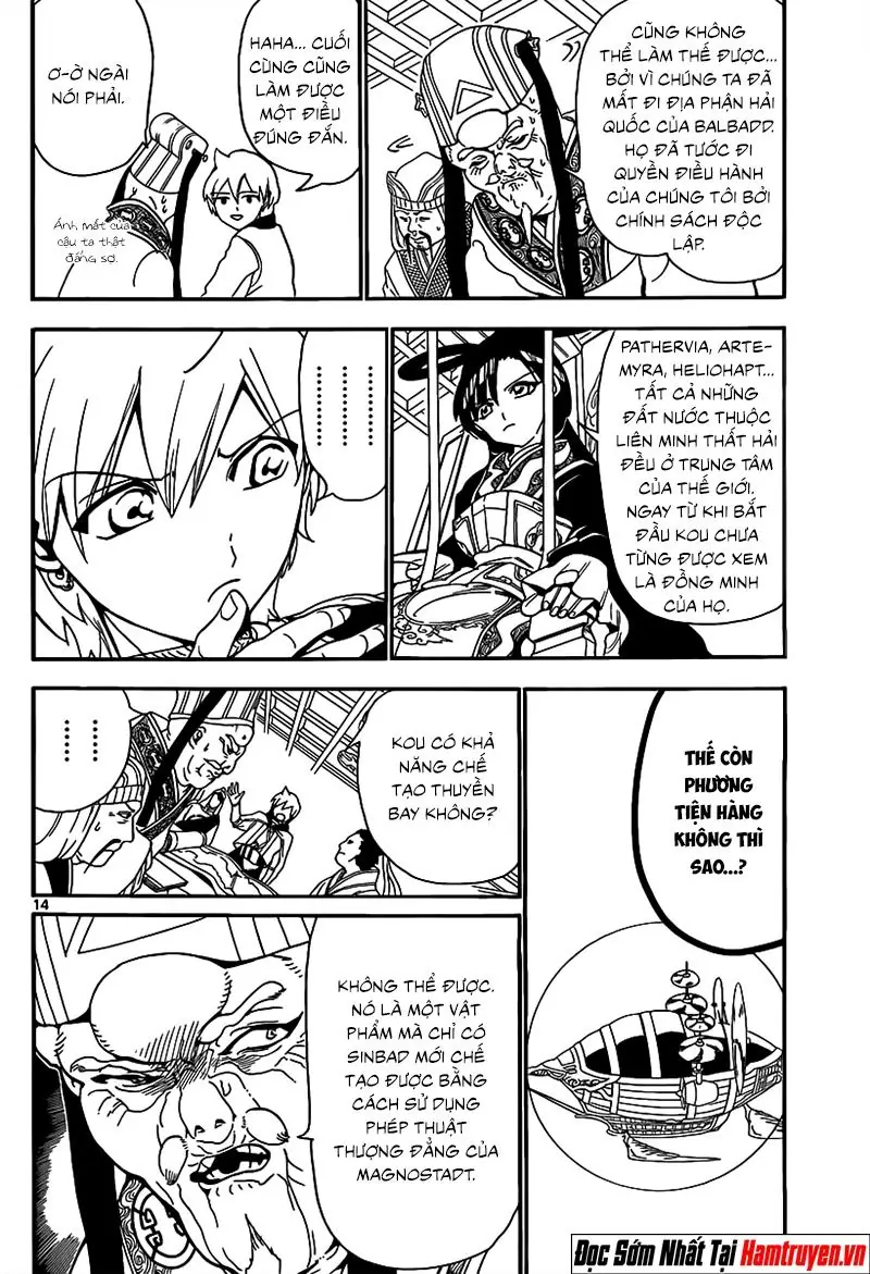 Magi: Bậc Thầy Pháp Thuật Chapter 293 - Trang 13