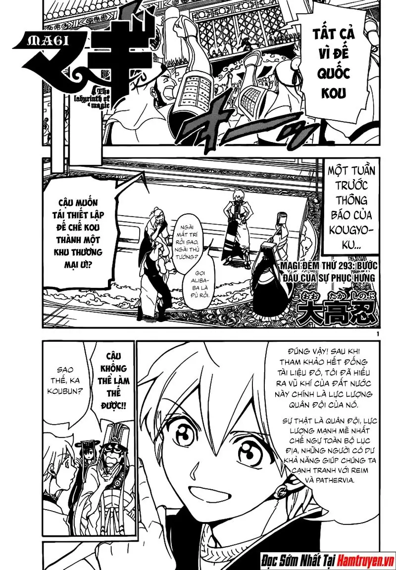 Magi: Bậc Thầy Pháp Thuật Chapter 293 - Trang 2