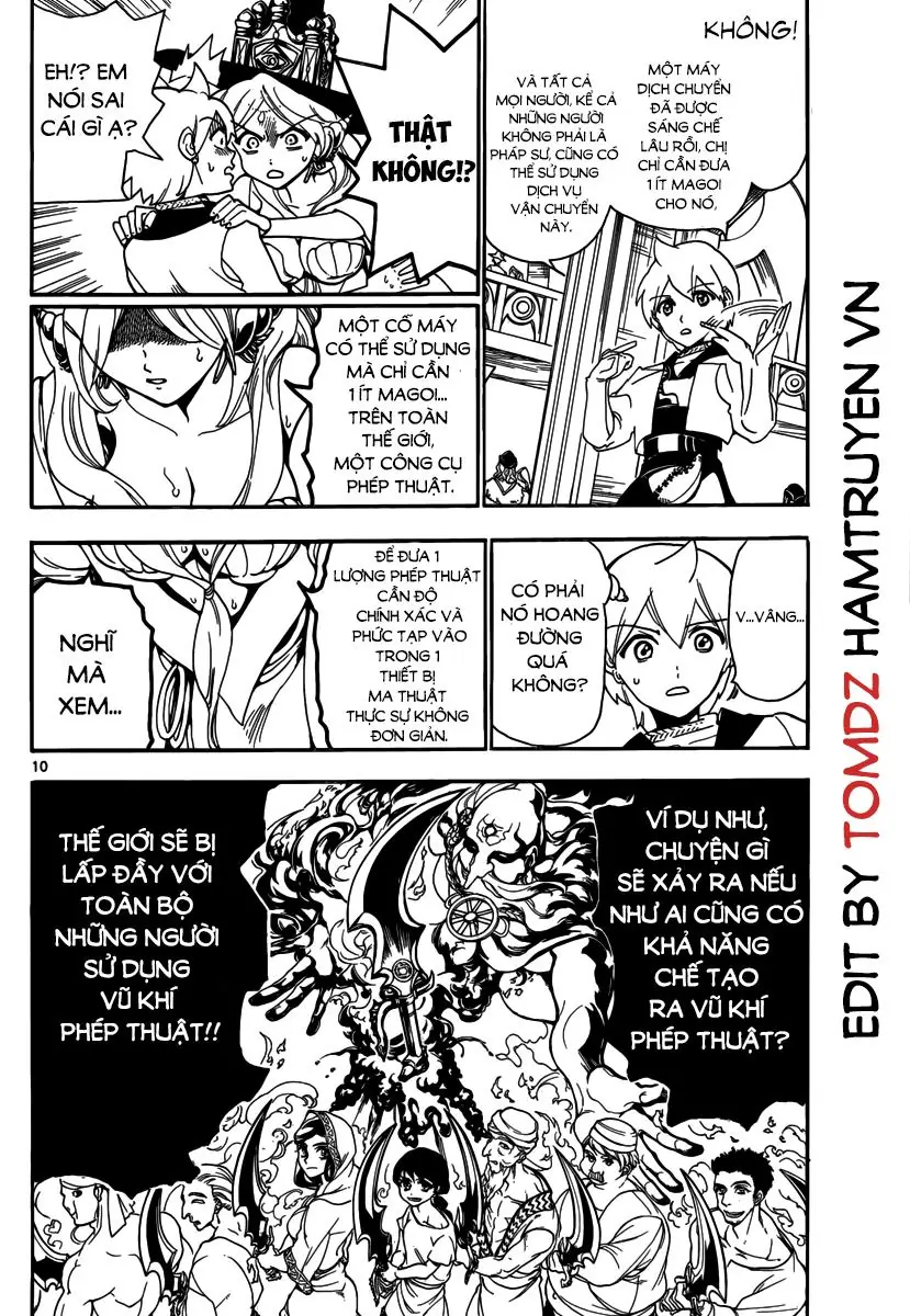 Magi: Bậc Thầy Pháp Thuật Chapter 297 - Trang 11