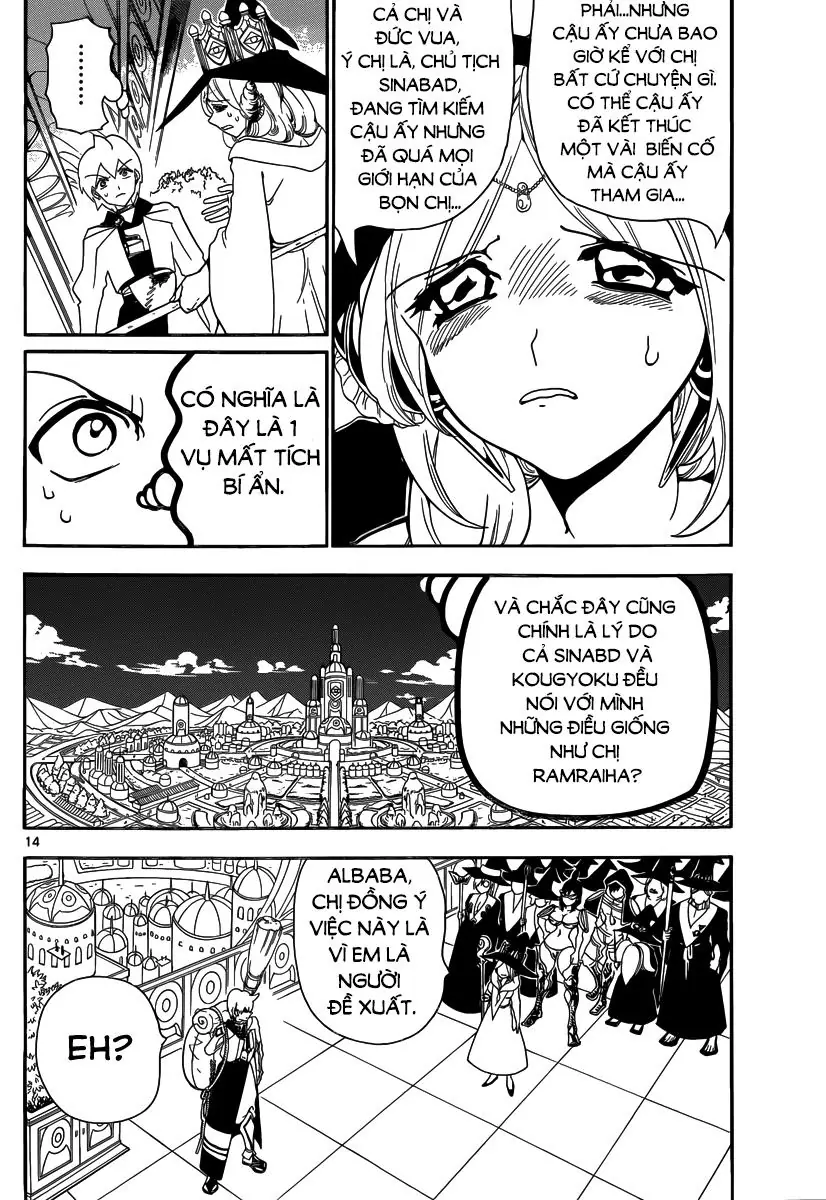 Magi: Bậc Thầy Pháp Thuật Chapter 297 - Trang 15