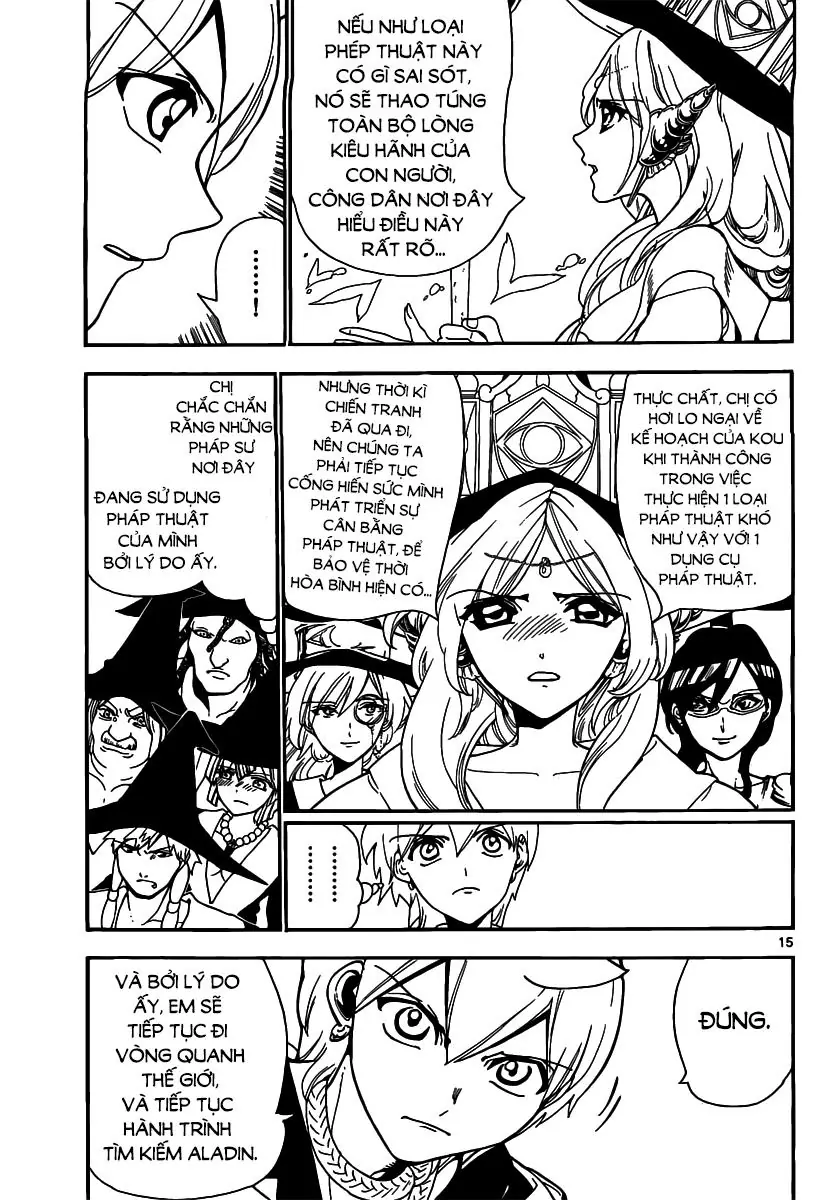 Magi: Bậc Thầy Pháp Thuật Chapter 297 - Trang 16