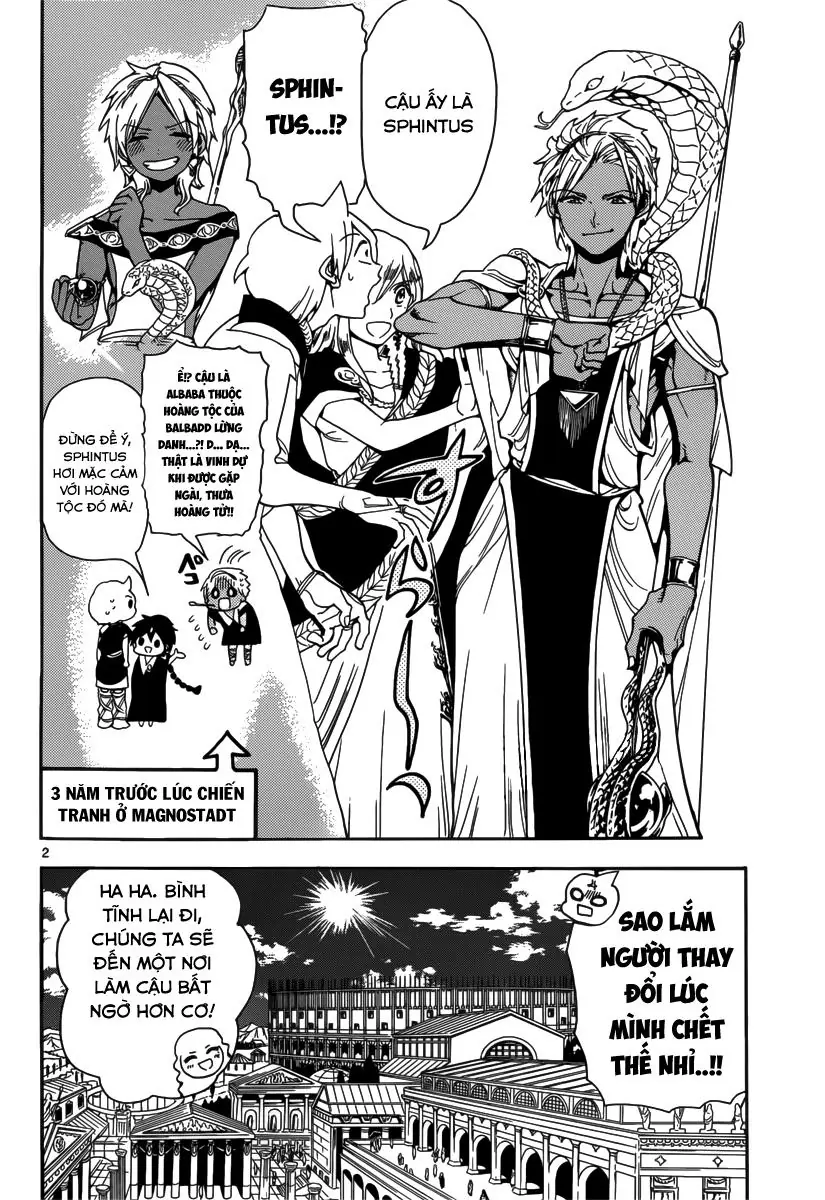 Magi: Bậc Thầy Pháp Thuật Chapter 299 - Trang 4