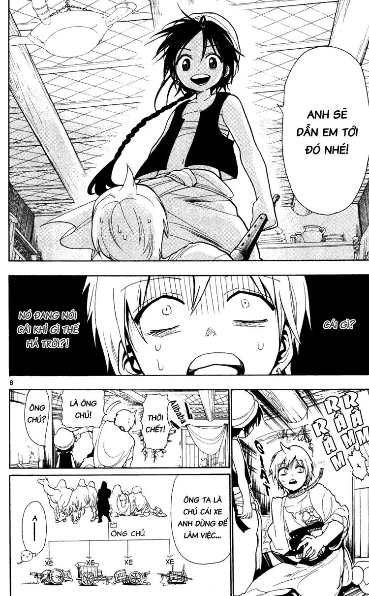 Magi: Bậc Thầy Pháp Thuật Chapter 3 - Trang 6