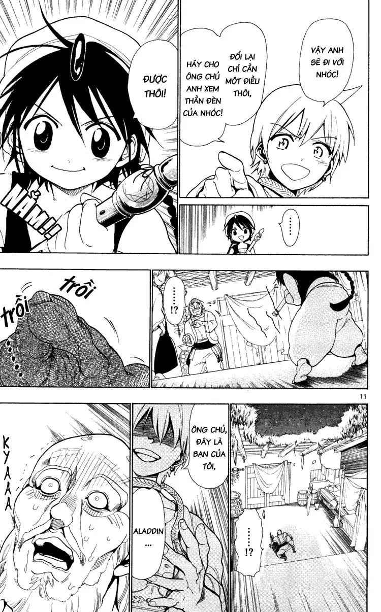 Magi: Bậc Thầy Pháp Thuật Chapter 3 - Trang 9
