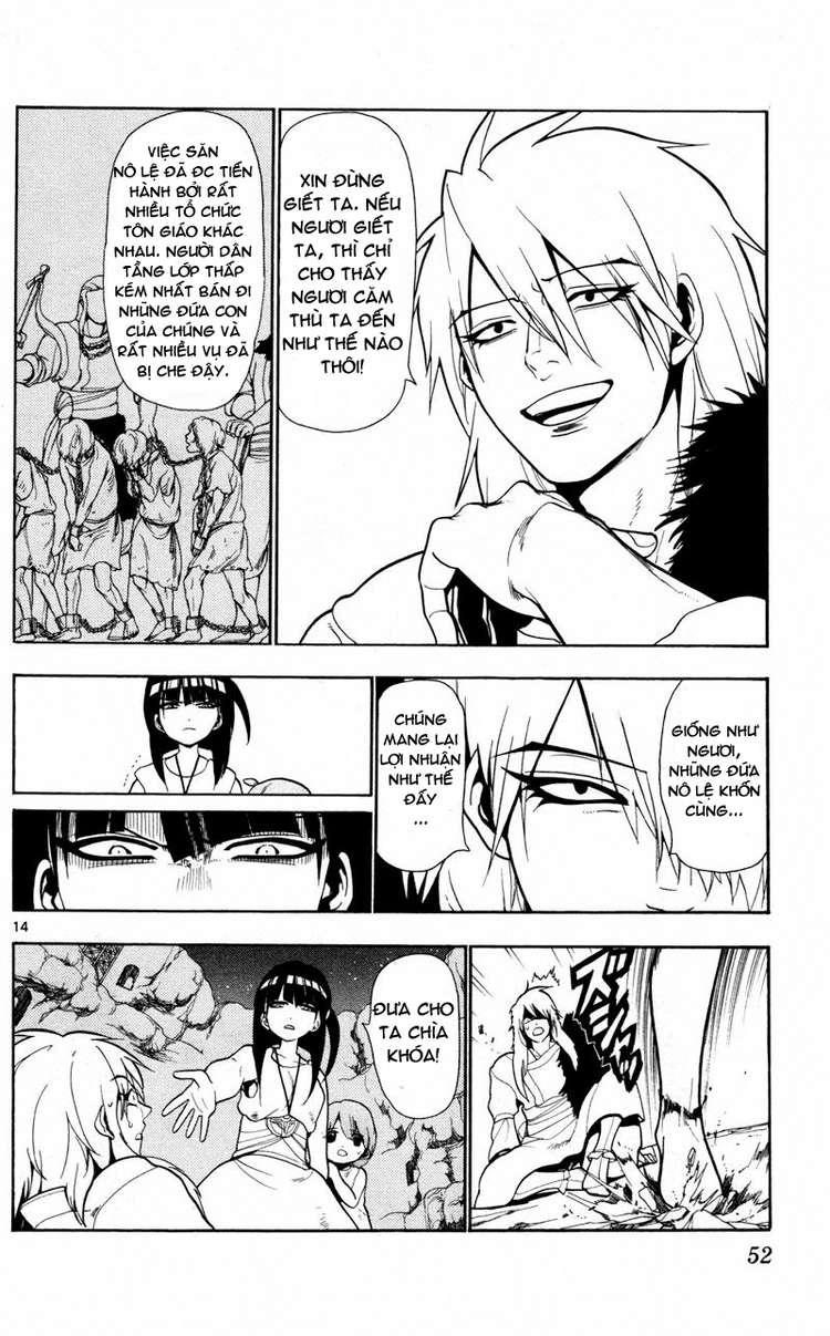 Magi: Bậc Thầy Pháp Thuật Chapter 30 - Trang 14