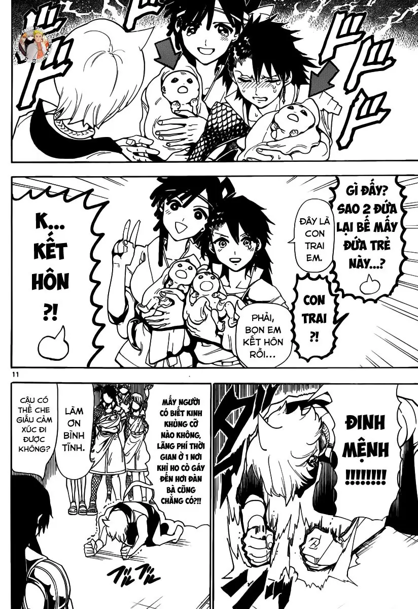 Magi: Bậc Thầy Pháp Thuật Chapter 300 - Trang 11