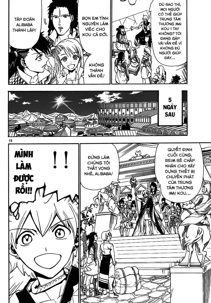 Magi: Bậc Thầy Pháp Thuật Chapter 300 - Trang 15