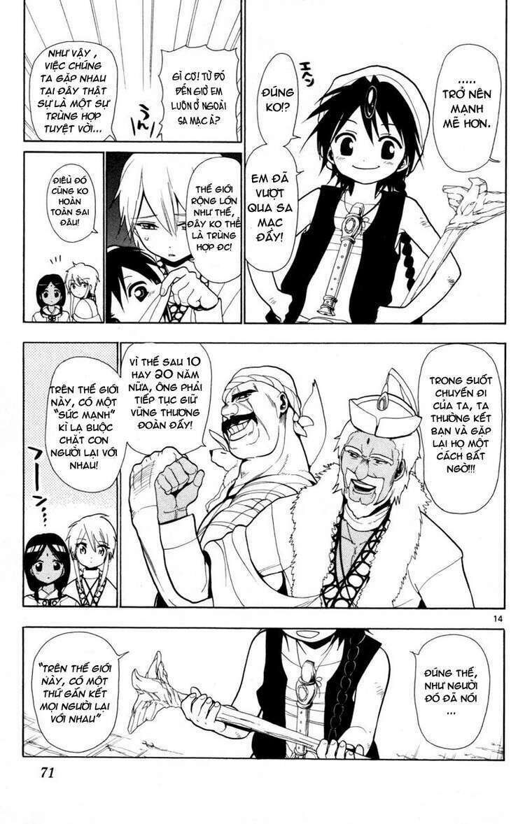 Magi: Bậc Thầy Pháp Thuật Chapter 31 - Trang 16
