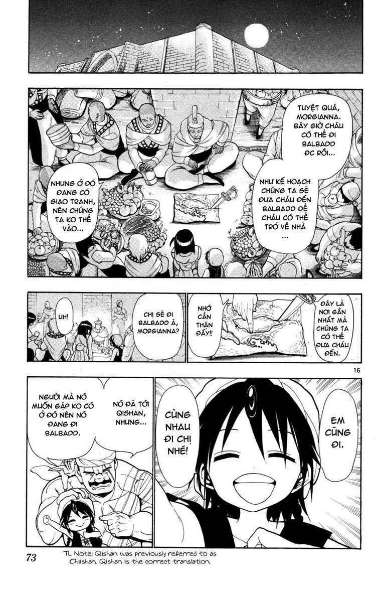 Magi: Bậc Thầy Pháp Thuật Chapter 31 - Trang 18