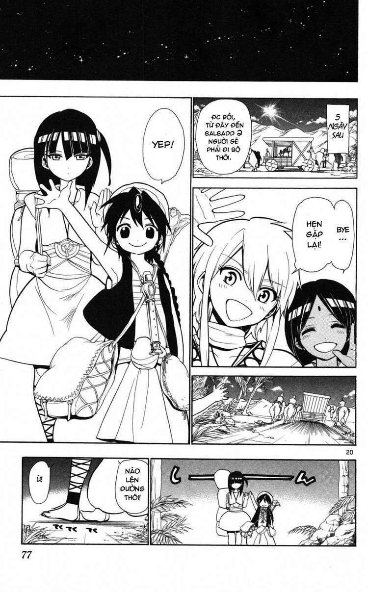 Magi: Bậc Thầy Pháp Thuật Chapter 31 - Trang 22
