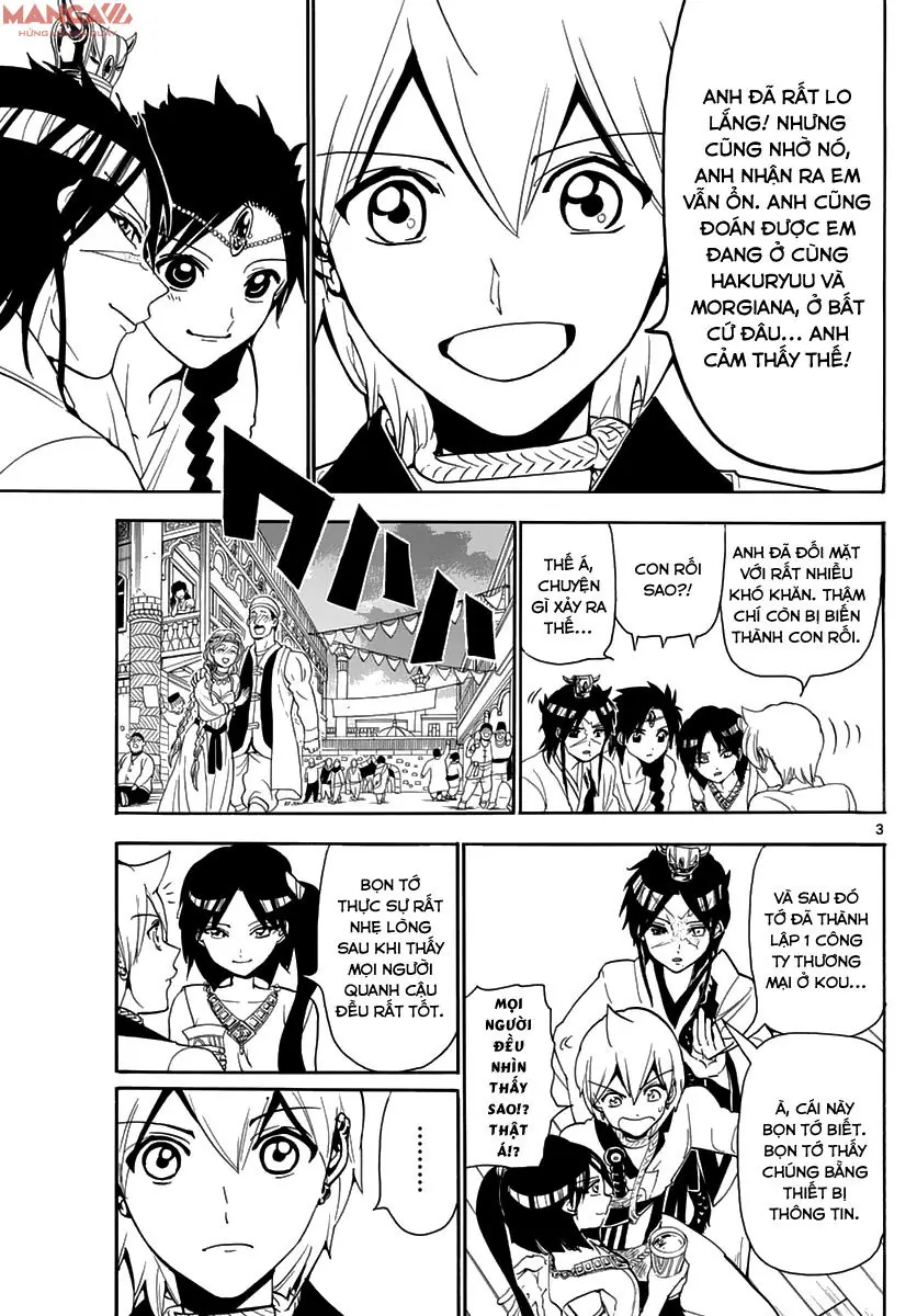 Magi: Bậc Thầy Pháp Thuật Chapter 314 - Trang 5