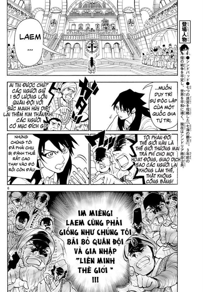 Magi: Bậc Thầy Pháp Thuật Chapter 318 - Trang 7