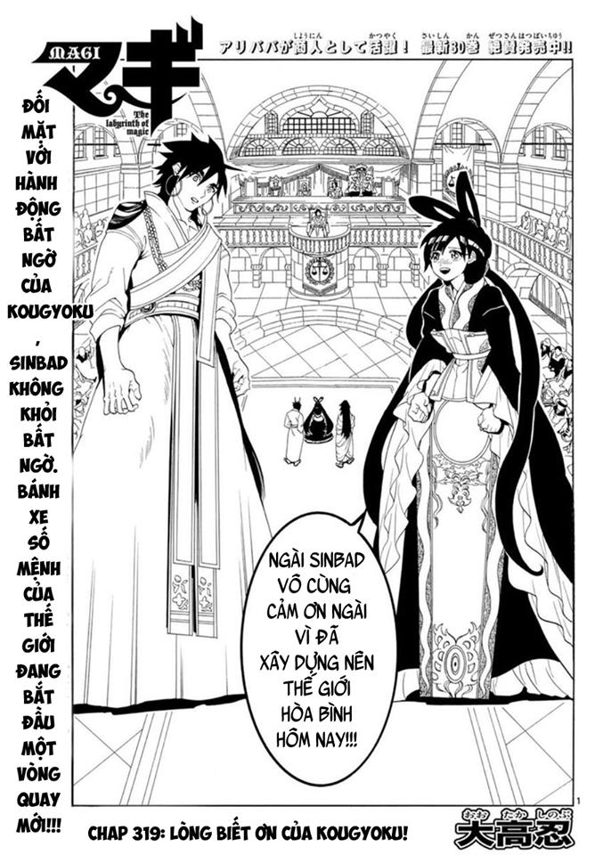 Magi: Bậc Thầy Pháp Thuật Chapter 319 - Trang 3