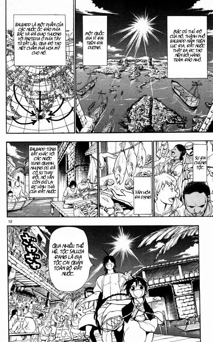 Magi: Bậc Thầy Pháp Thuật Chapter 32 - Trang 13
