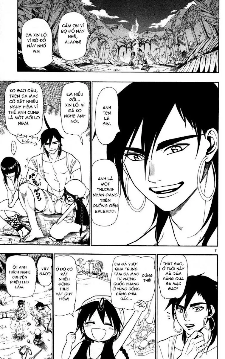Magi: Bậc Thầy Pháp Thuật Chapter 32 - Trang 8