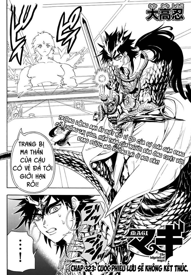 Magi: Bậc Thầy Pháp Thuật Chapter 323 - Trang 4