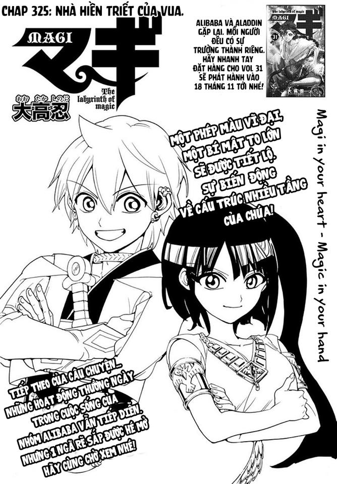 Magi: Bậc Thầy Pháp Thuật Chapter 325 - Trang 4