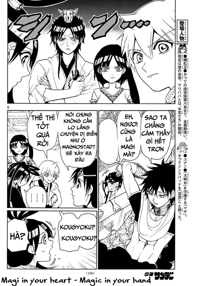 Magi: Bậc Thầy Pháp Thuật Chapter 326 - Trang 10