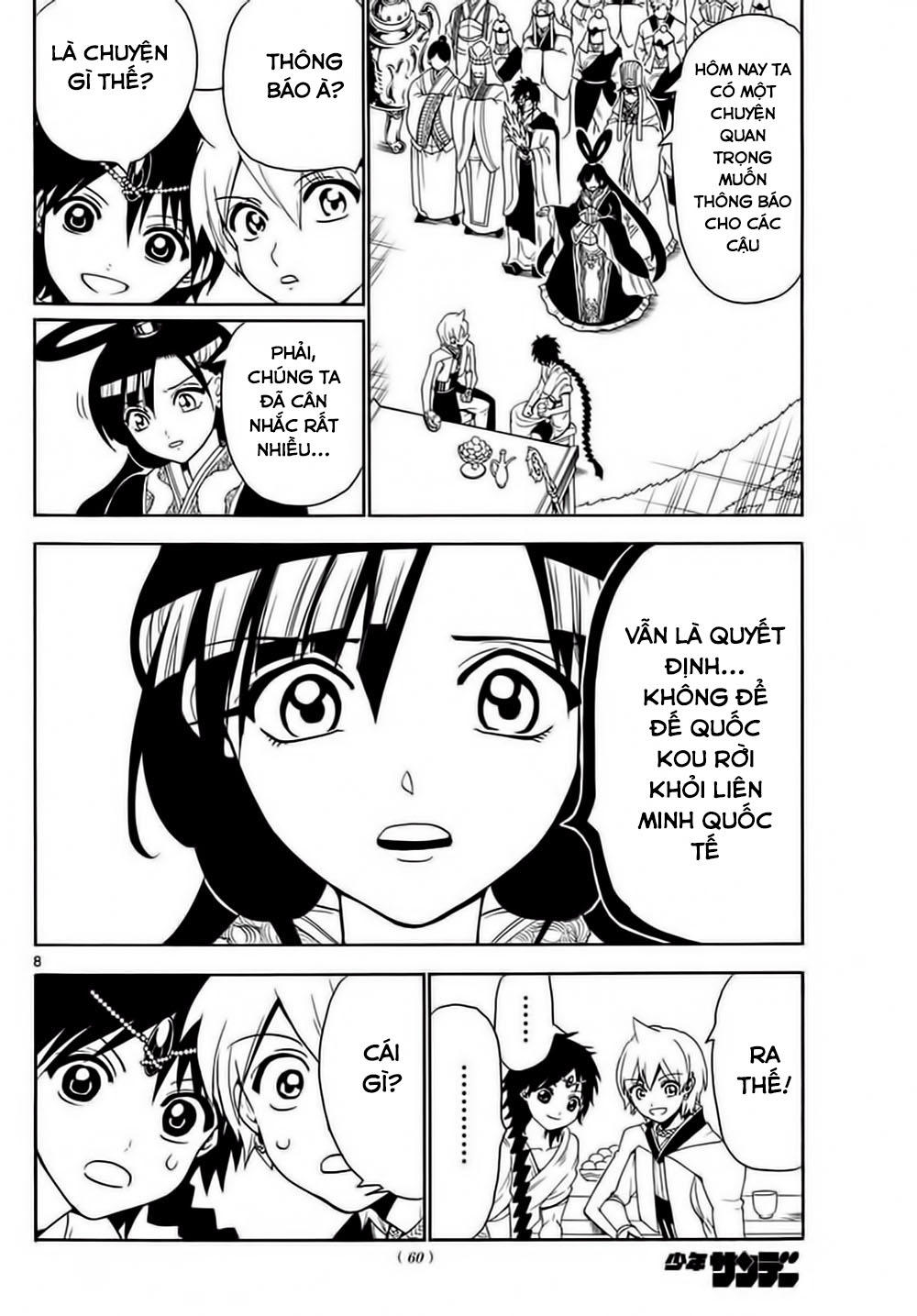 Magi: Bậc Thầy Pháp Thuật Chapter 327 - Trang 9