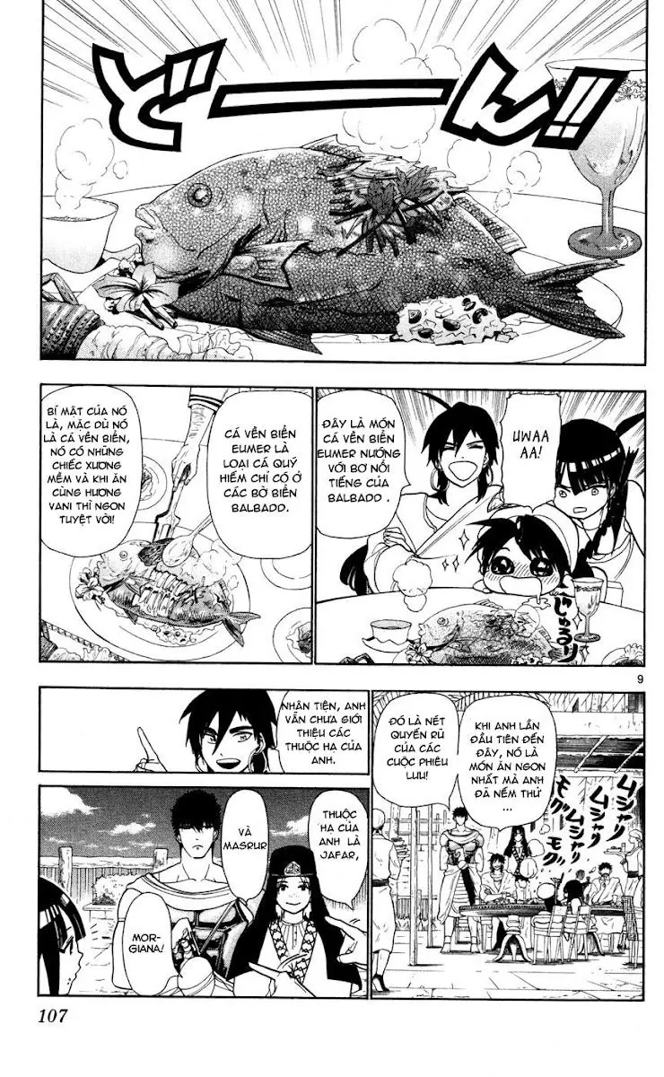 Magi: Bậc Thầy Pháp Thuật Chapter 33 - Trang 10