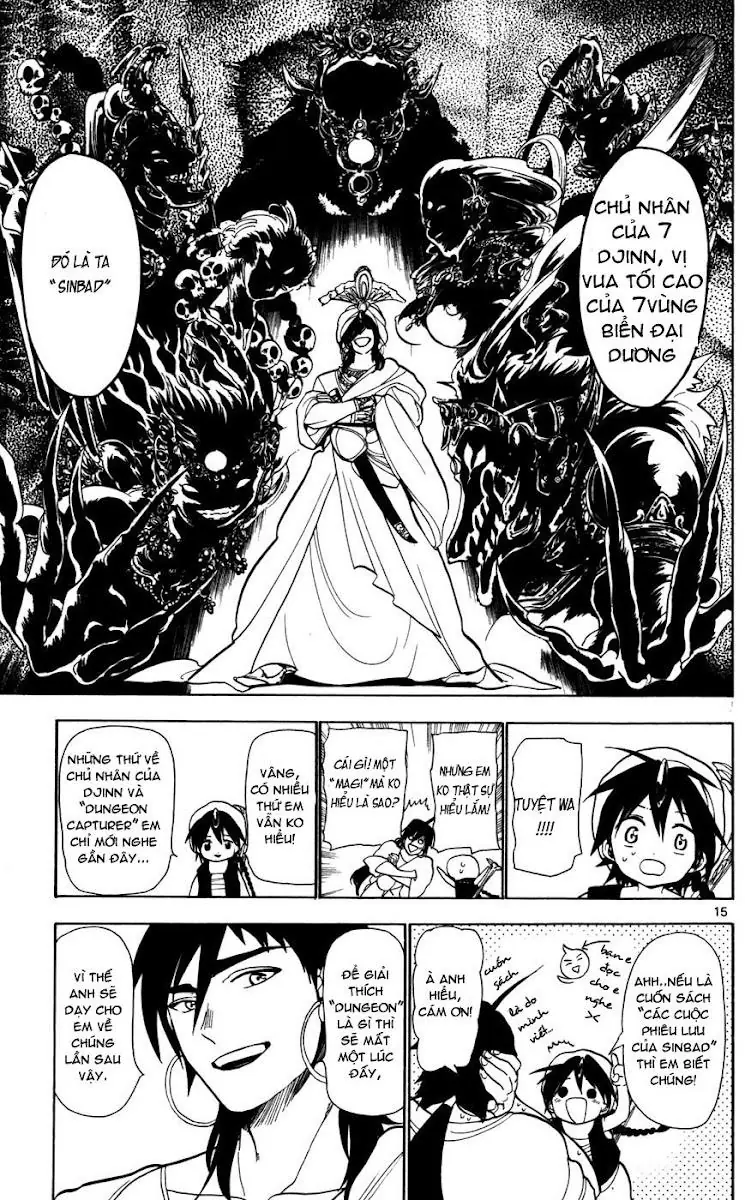 Magi: Bậc Thầy Pháp Thuật Chapter 33 - Trang 16