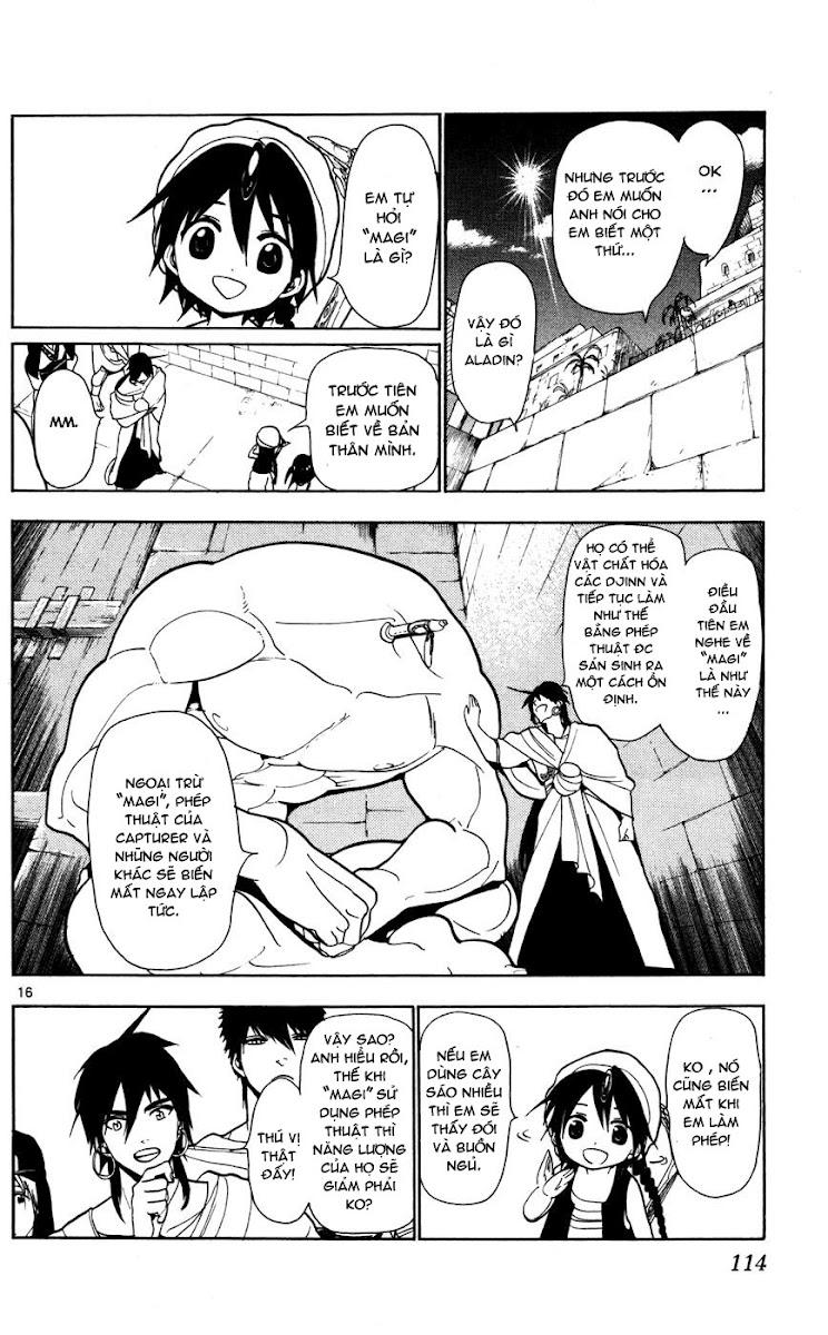Magi: Bậc Thầy Pháp Thuật Chapter 33 - Trang 17