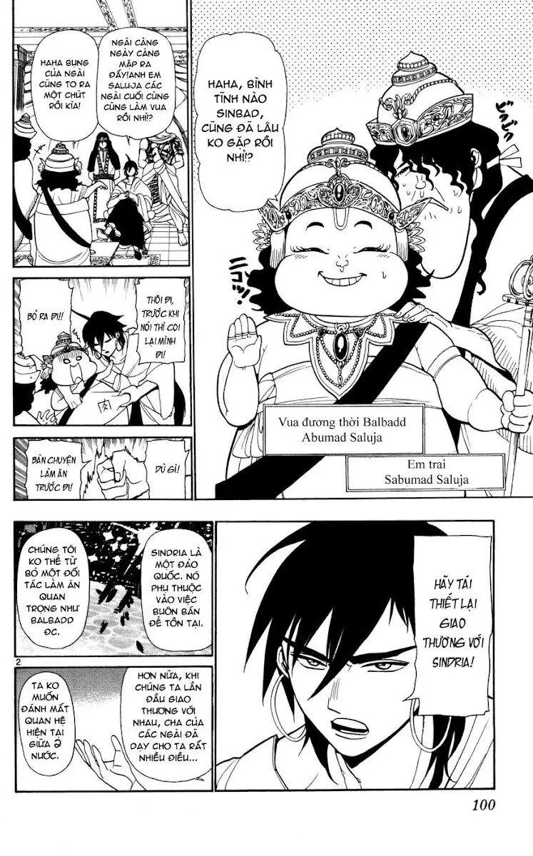Magi: Bậc Thầy Pháp Thuật Chapter 33 - Trang 3