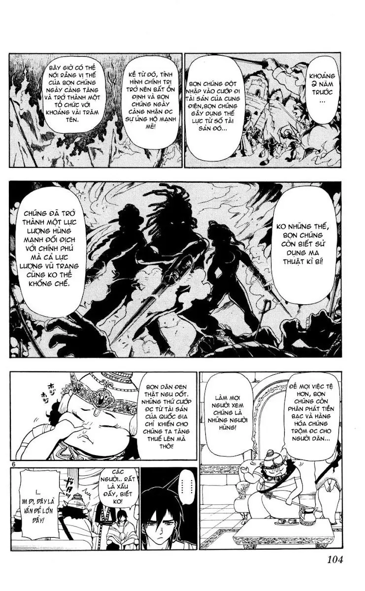 Magi: Bậc Thầy Pháp Thuật Chapter 33 - Trang 7