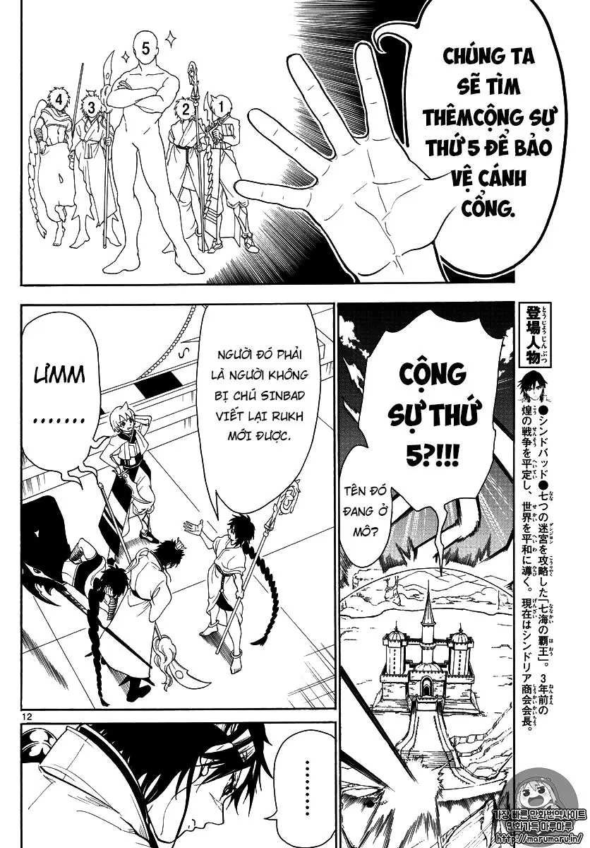 Magi: Bậc Thầy Pháp Thuật Chapter 333 - Trang 14