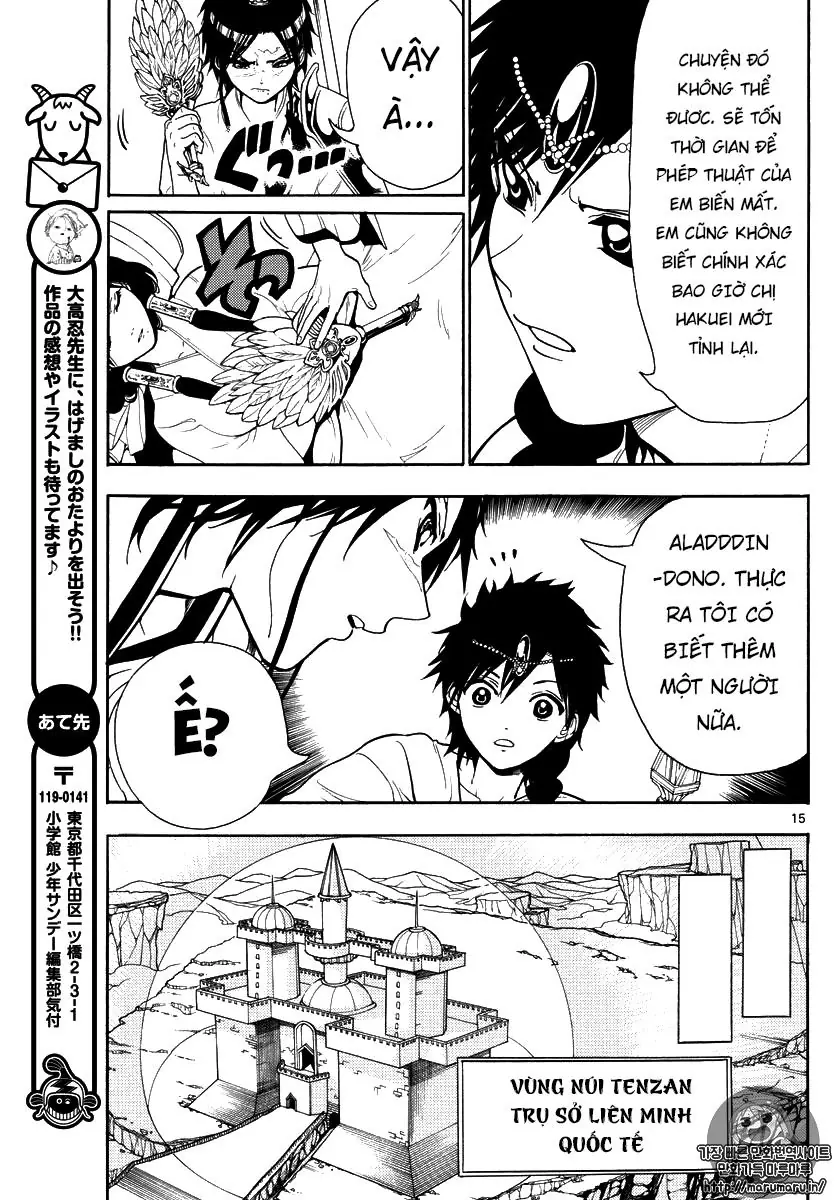 Magi: Bậc Thầy Pháp Thuật Chapter 333 - Trang 17
