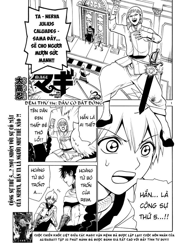 Magi: Bậc Thầy Pháp Thuật Chapter 334 - Trang 4