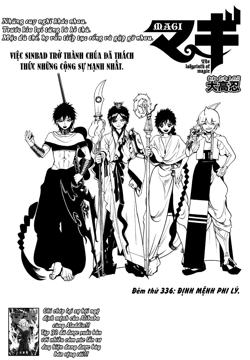 Magi: Bậc Thầy Pháp Thuật Chapter 336 - Trang 4