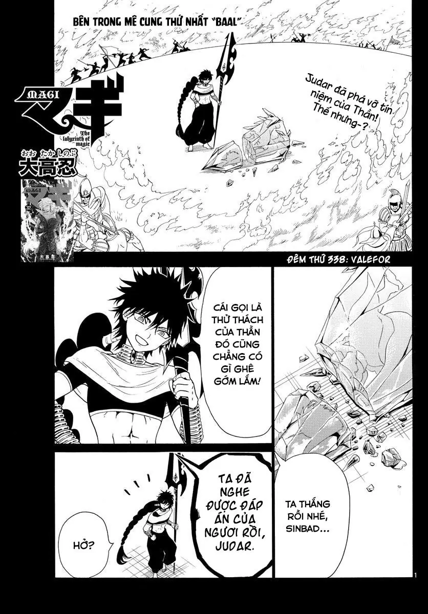 Magi: Bậc Thầy Pháp Thuật Chapter 338 - Trang 3