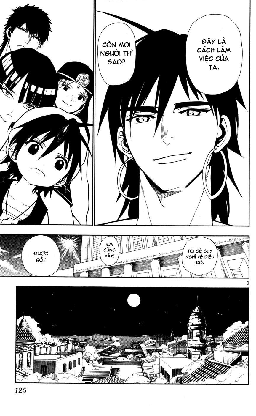 Magi: Bậc Thầy Pháp Thuật Chapter 34 - Trang 10