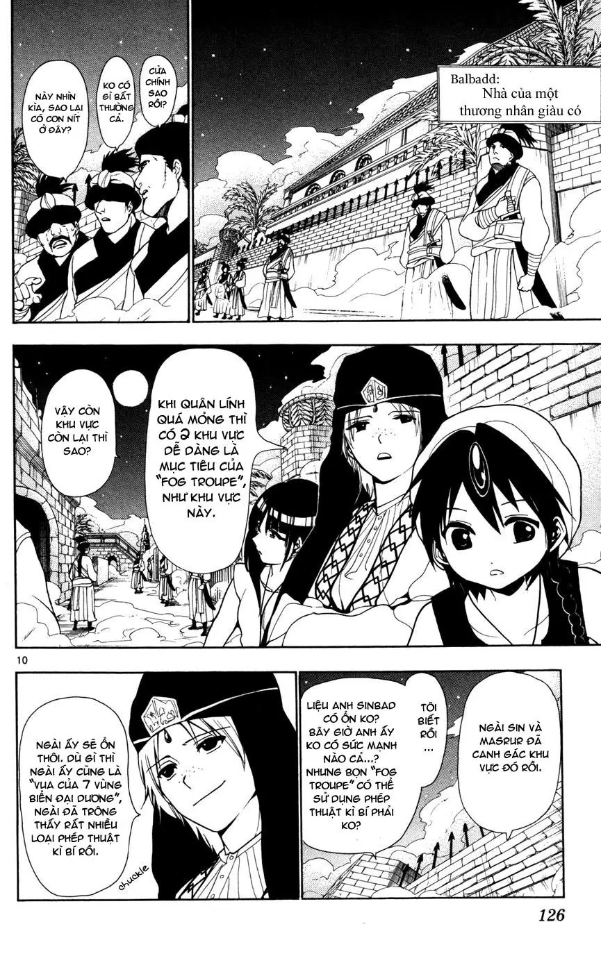 Magi: Bậc Thầy Pháp Thuật Chapter 34 - Trang 11