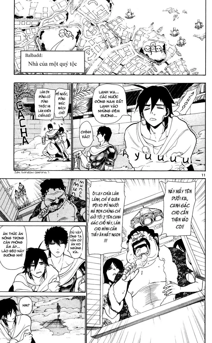 Magi: Bậc Thầy Pháp Thuật Chapter 34 - Trang 12