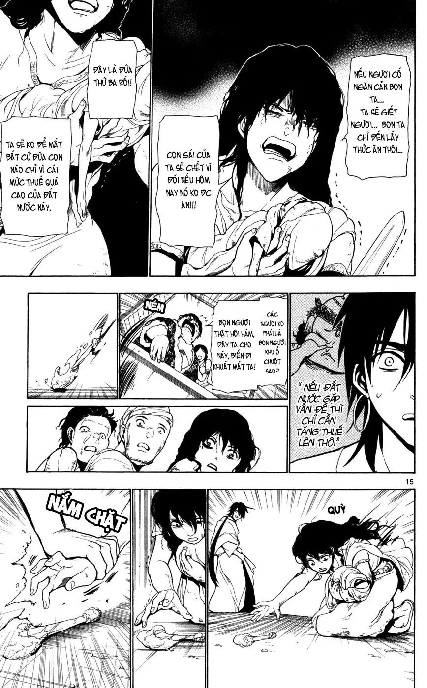 Magi: Bậc Thầy Pháp Thuật Chapter 34 - Trang 16