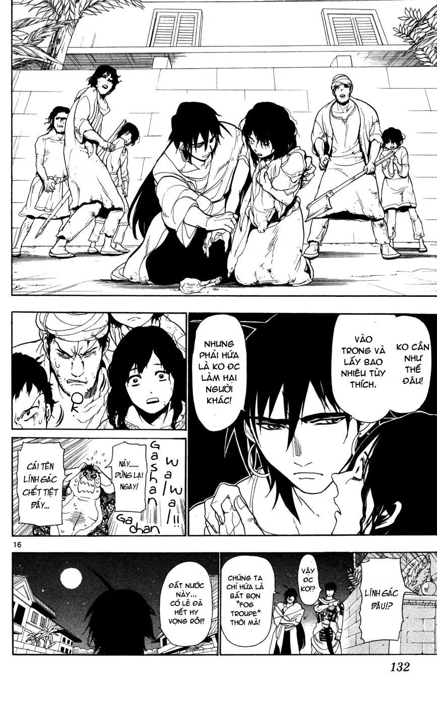 Magi: Bậc Thầy Pháp Thuật Chapter 34 - Trang 17